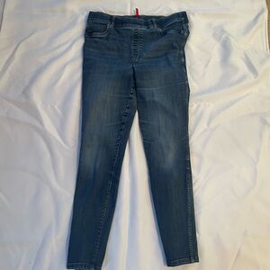 SPANX Women's Dark Blue Denim Jeggings